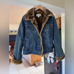 Marvin Richard’s Denim and Faux Fur Jacket